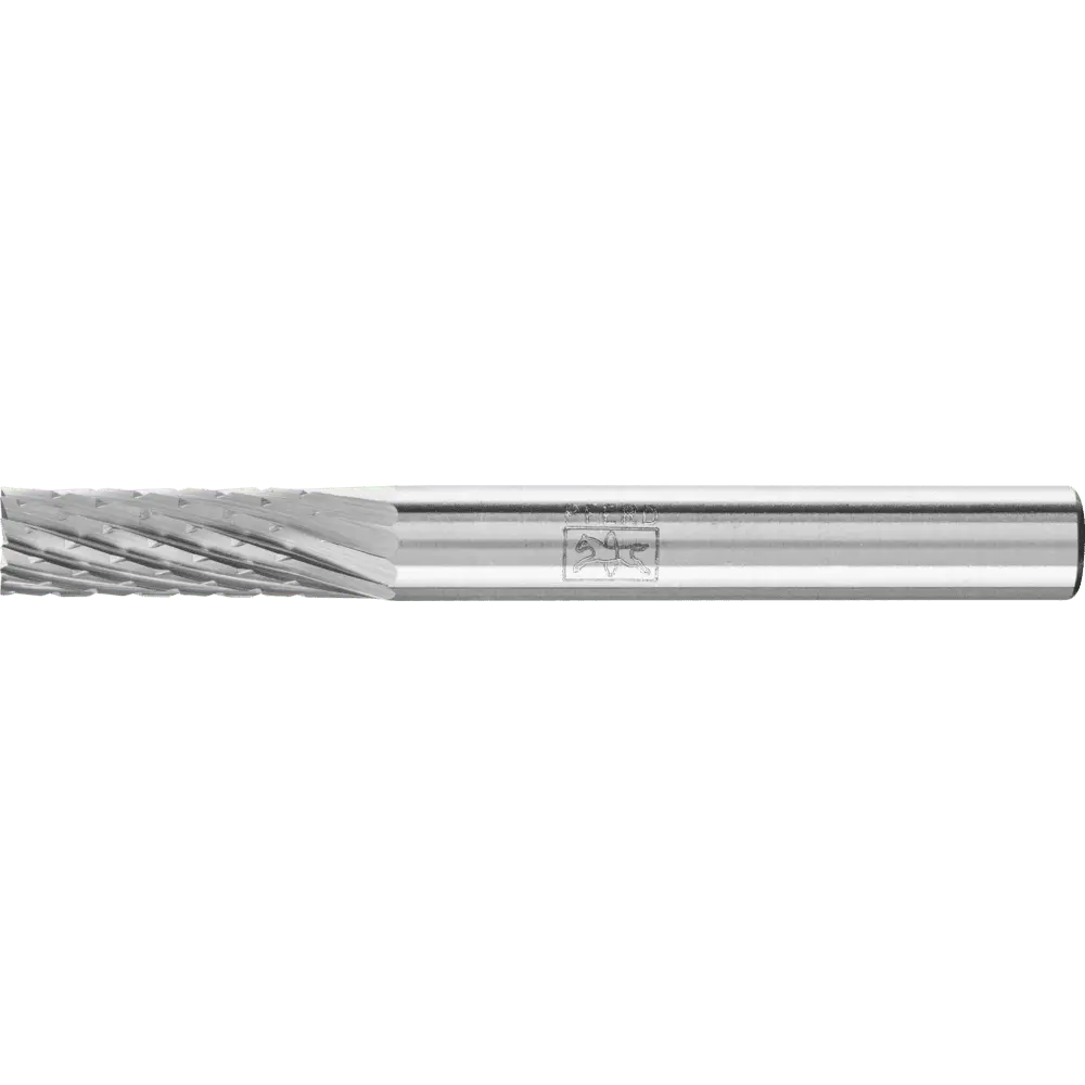 Produktfoto 1 von PFERD TOOLS Hartmetall Frässtift Zylinder ZYAS stirnverzahnt Ø 06x16mm Schaft-Ø 6mm Z4 universal mittel fein