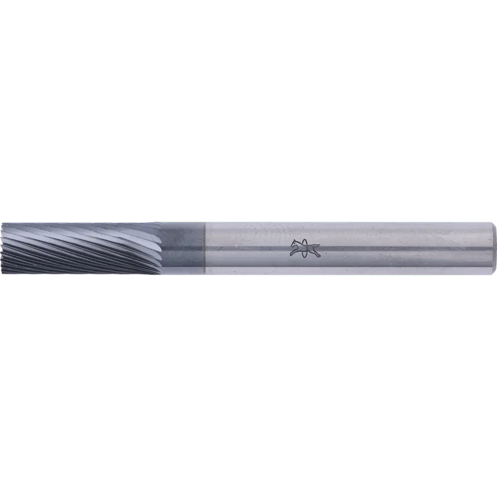 Produktfoto 1 von PFERD TOOLS Hartmetall Hochleistungsfrässtift Zylinder ZYAS stirnverzahnt Ø 06x16mm Schaft-Ø 6mm Z5 HICOAT beschichtet universal fein
