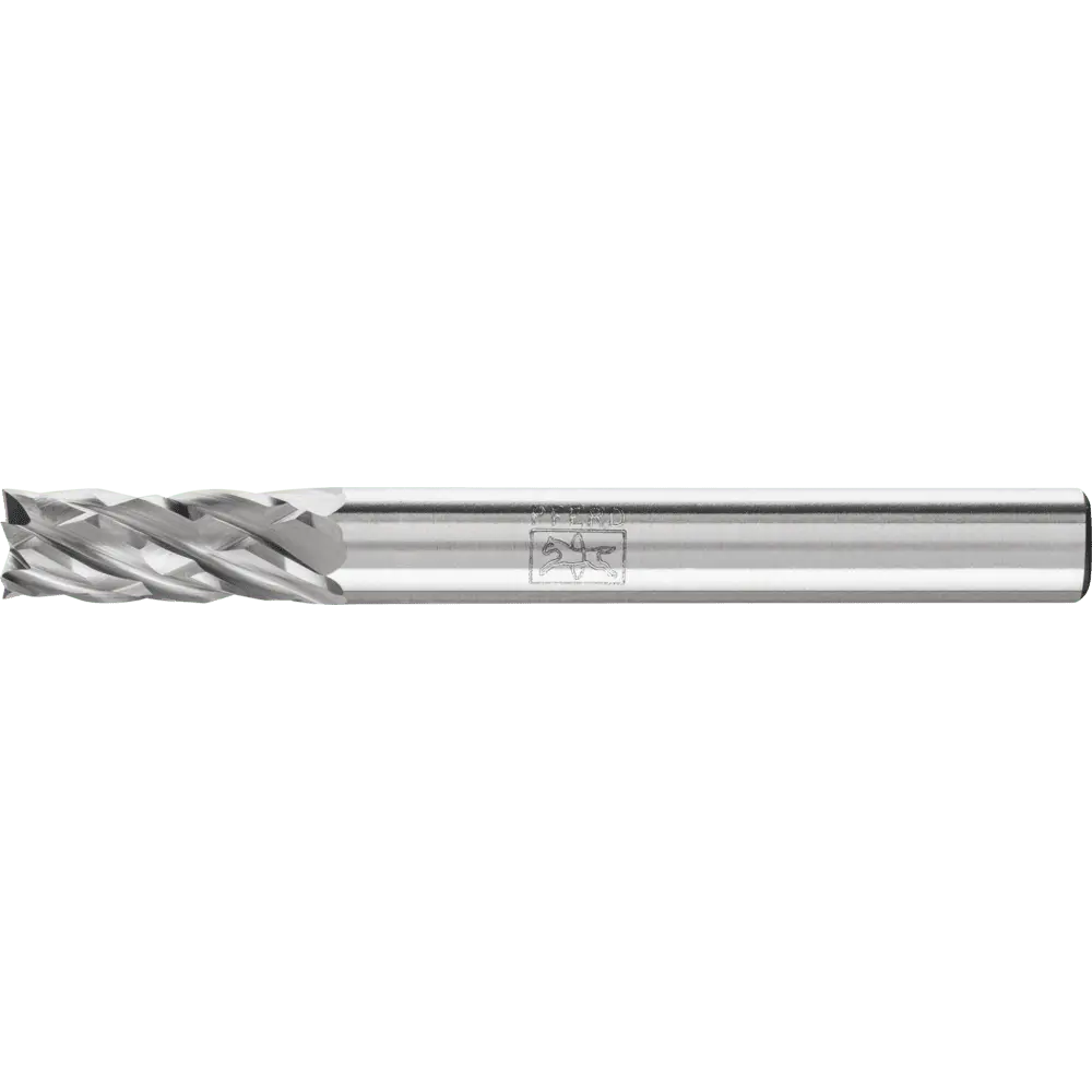 Produktfoto 1 von PFERD TOOLS Hartmetall Hochleistungsfrässtift CAST Zylinder ZYAS stirnverzahnt Ø 06x16mm Schaft-Ø 6mm für Gußeisen