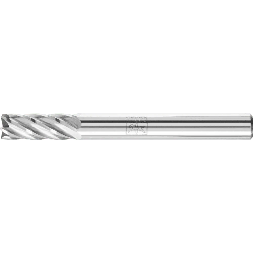 Produktfoto 1 von PFERD TOOLS Hartmetall Hochleistungsfrässtift INOX Zylinder ZYAS stirnverzahnt Ø 06x16mm Schaft-Ø 6mm Edelstahl