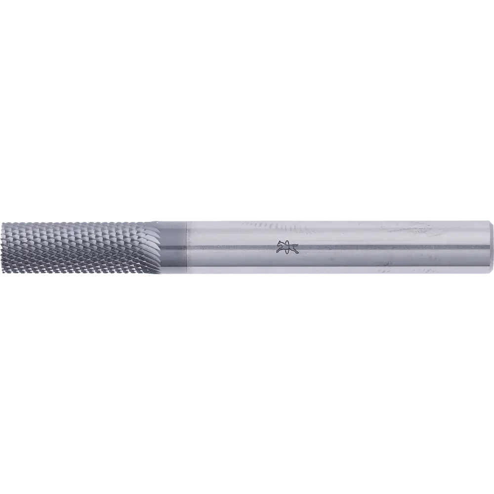 Produktfoto 1 von PFERD TOOLS Hartmetall Hochleistungsfrässtift MICRO Zylinder ZYAS stirnverzahnt Ø 06x16mm Schaft-Ø 6mm HICOAT beschichtet für die Feinbearbeitung