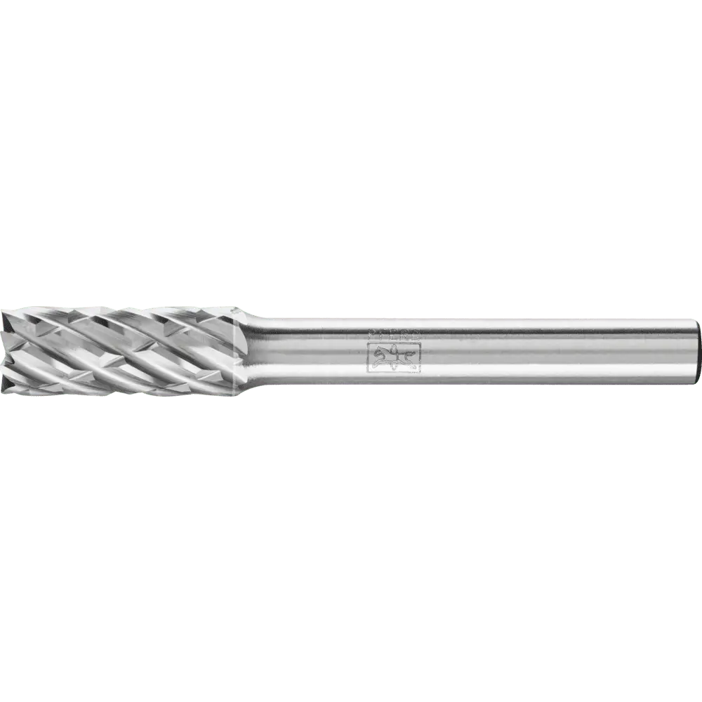 Produktfoto 1 von PFERD TOOLS Hartmetall Hochleistungsfrässtift STEEL Zylinder ZYAS stirnverzahnt Ø 08x20mm Schaft-Ø 6mm Stahl