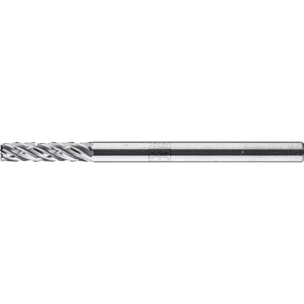 PFERD TOOLS Hartmetall Hochleistungsfrässtift ALLROUND Zylinder ZYAS stirnverzahnt Ø03x13mm Schaft-Ø 3mm universal grob