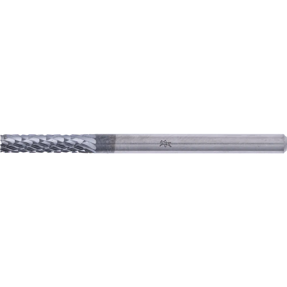 PFERD TOOLS Hartmetall Hochleistungsfrässtift Zylinder ZYAS stirnverzahnt Ø 06x07mm Schaft-Ø 3mm Z3P HICOAT besch. universal mittel kreuzverzahnt