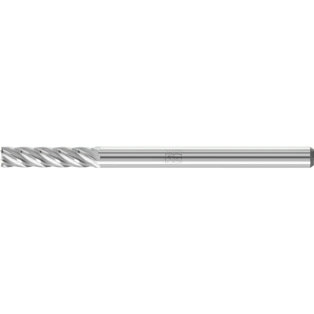Produktfoto 1 von PFERD TOOLS Hartmetall Hochleistungsfrässtift INOX Zylinder ZYAS stirnverzahnt Ø 03x13mm Schaft-Ø 3mm Edelstahl