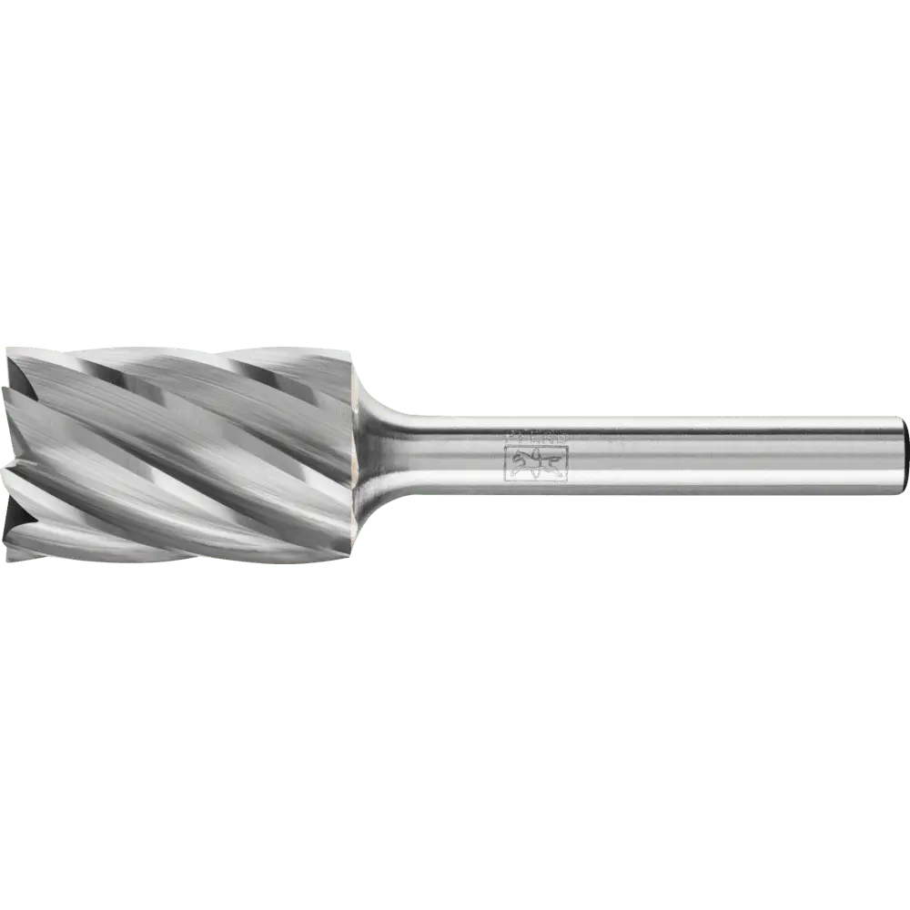 PFERD TOOLS Hartmetall Hochleistungsfrässtift ALU Zylinder ZYAS stirn Ø 16x25 mm Schaft-Ø 6 mm Alu/NE Metal