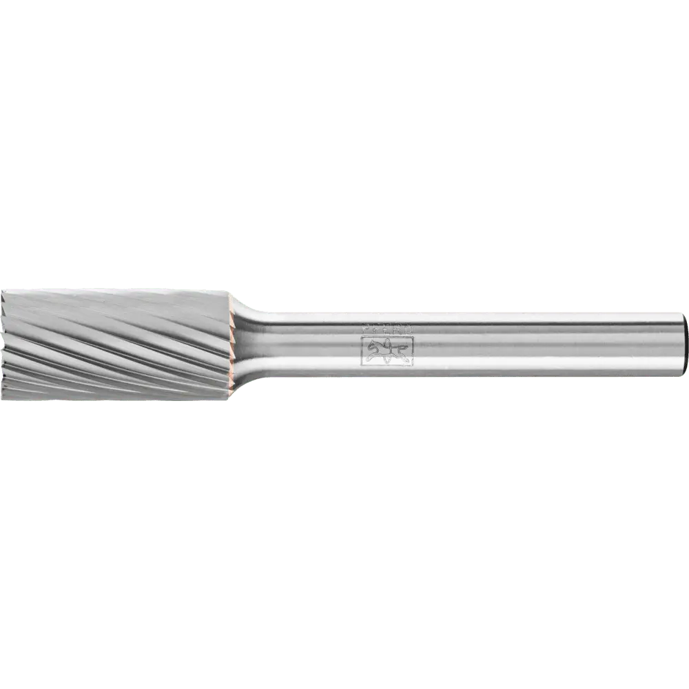 Produktfoto 1 von PFERD TOOLS Hartmetall Frässtift Zylinder ZYAS stirnverzahnt Ø 10x20mm Schaft-Ø 6 mm Z3 universal mittel