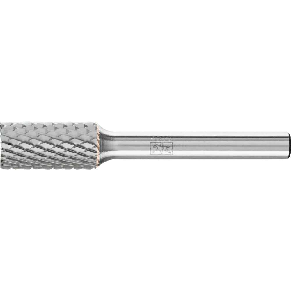 Produktfoto 1 von PFERD TOOLS Hartmetall Frässtift Zylinder ZYAS stirnverzahnt Ø 10x20mm Schaft-Ø 6mm Z4 universal mittel fein