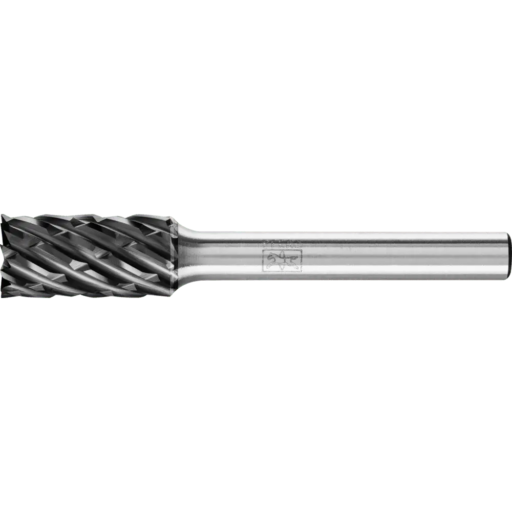 Produktfoto 1 von PFERD TOOLS Hartmetall Hochleistungsfrässtift STEEL Zylinder ZYAS stirn Ø 10x20mm Schaft-Ø 6mm HICOAT Stahl
