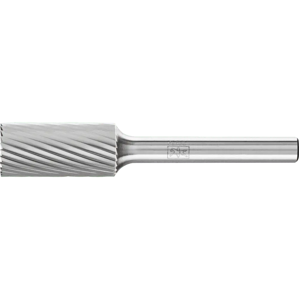 Produktfoto 1 von PFERD TOOLS Hartmetall Frässtift Zylinder ZYAS stirnverzahnt Ø 12x25 mm Schaft-Ø 6 mm Z3 universal mittel