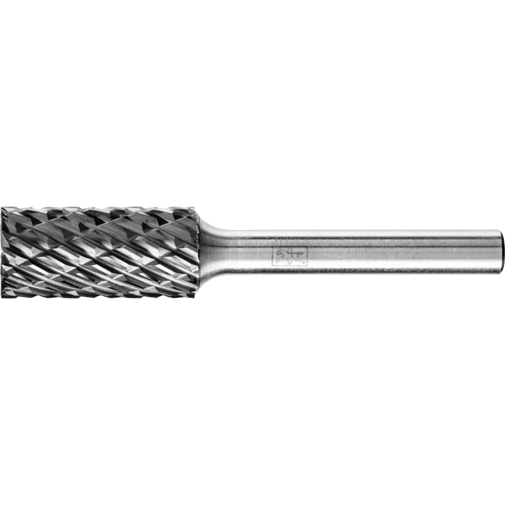 Produktfoto 1 von PFERD TOOLS Hartmetall Hochleistungsfrässtift ALLROUND Zylinder ZYAS stirn Ø 12x25mm Schaft-Ø 6mm HICOAT Stahl