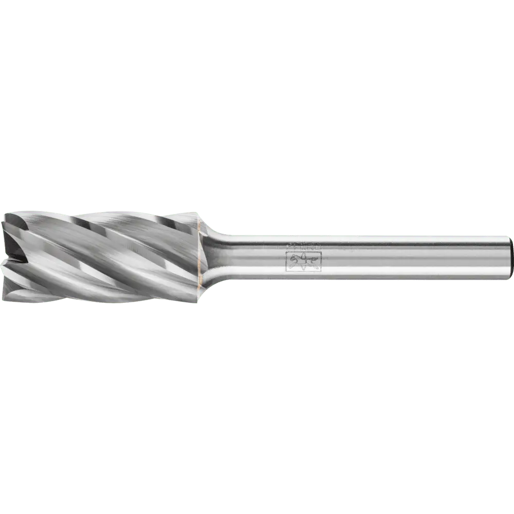 Produktfoto 1 von PFERD TOOLS Hartmetall Hochleistungsfrässtift ALU Zylinder ZYAS stirn Ø 12x25 mm Schaft-Ø 6 mm Alu/NE Metal