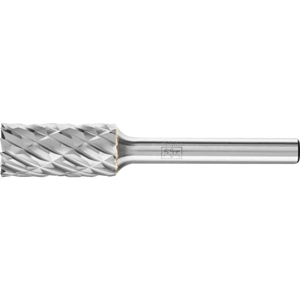 Produktfoto 1 von PFERD TOOLS Hartmetall Hochleistungsfrässtift CAST Zylinder ZYAS stirnverzahnt Ø 12x25mm Schaft-Ø 6mm für Gußeisen