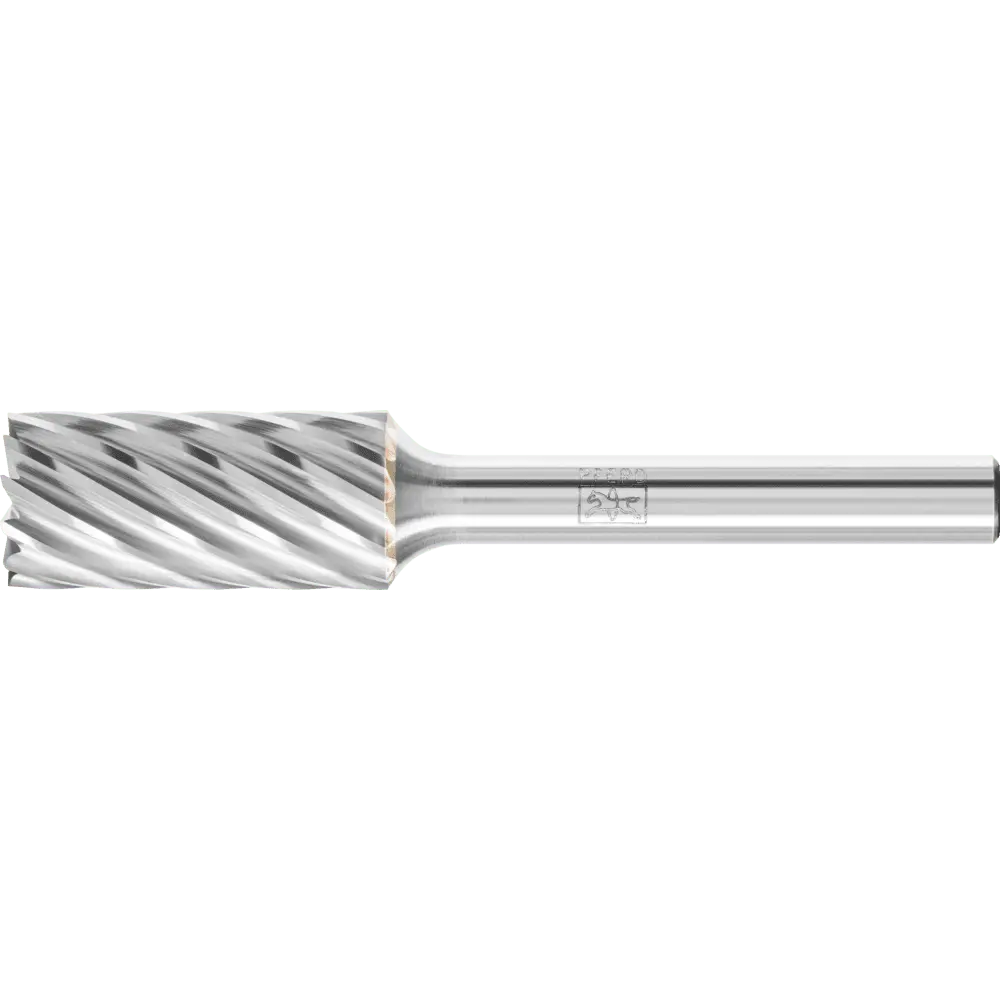 Produktfoto 1 von PFERD TOOLS Hartmetall Hochleistungsfrässtift INOX Zylinder ZYAS stirnverzahnt Ø 12x25mm Schaft-Ø 6mm Edelstahl