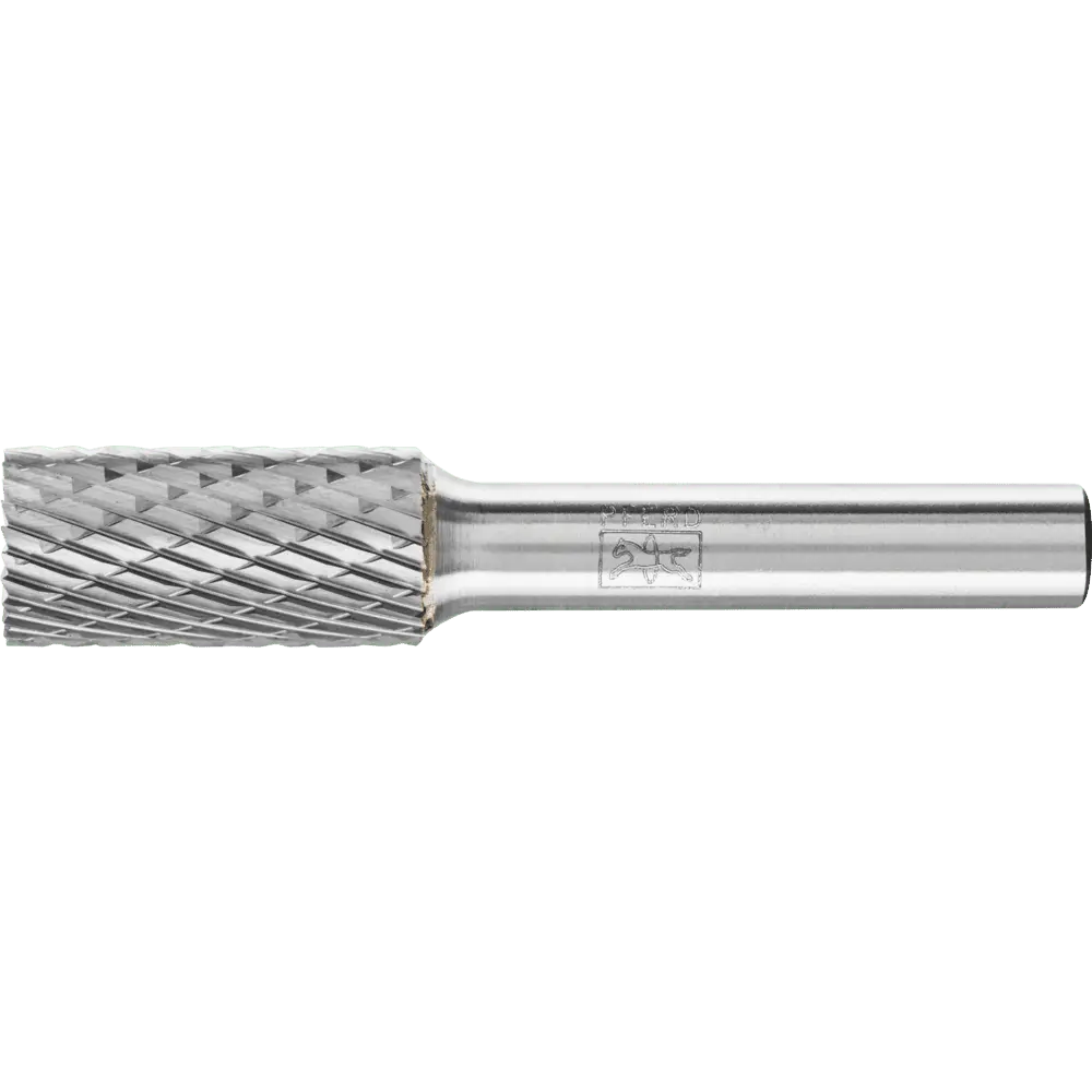 Produktfoto 1 von PFERD TOOLS Hartmetall Hochleistungsfrässtift TOUGH Zylinder ZYAS stirn Ø 12x25 mm Schaft-Ø 8 mm schlagfest