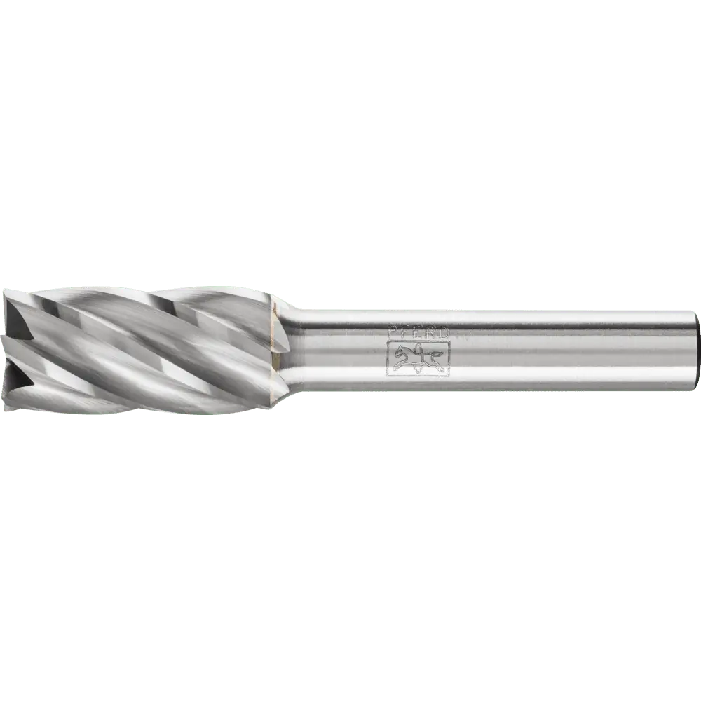 Produktfoto 1 von PFERD TOOLS Hartmetall Hochleistungsfrässtift ALU Zylinder ZYAS stirn Ø 12x25 mm Schaft-Ø 8 mm Alu/NE Metal