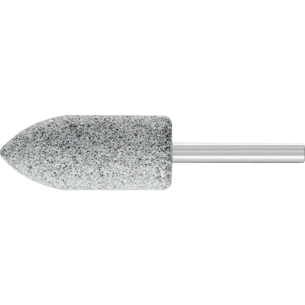 Produktfoto 1 von PFERD TOOLS CAST EDGE Schleifstift Form A 11 Ø 22x50mm Schaft-Ø 6 mm SIC30 für Grau-und Sphäroguss, 10 Stk.