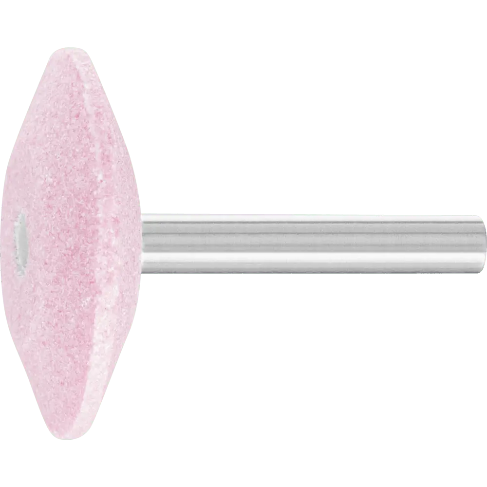 Produktfoto 1 von PFERD TOOLS STEEL EDGE Schleifstift Form A 36 Ø 41x10mm Schaft-Ø 6,3 mm A60 für Stahl- und Stahlguss, 5 Stk.