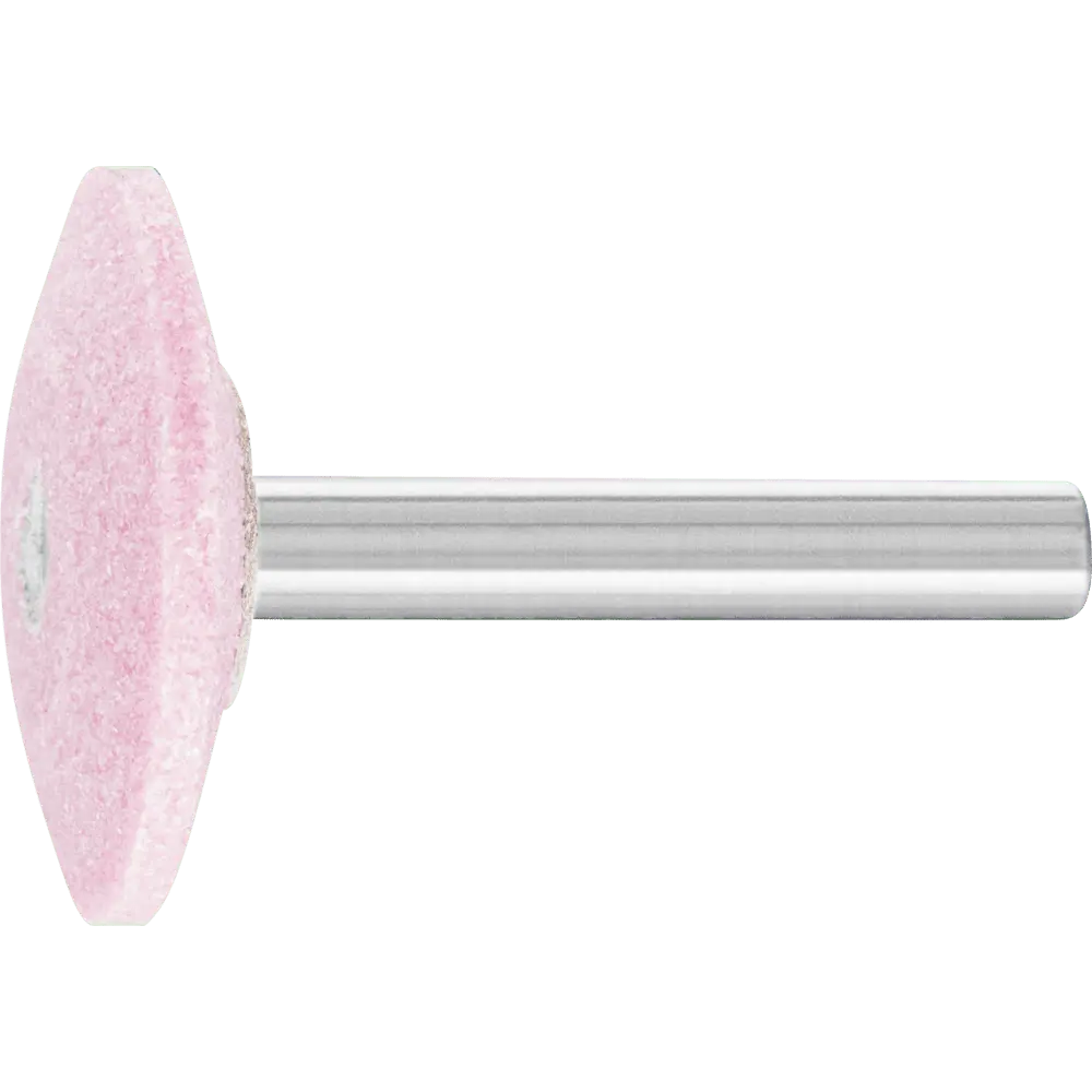 Produktfoto 1 von PFERD TOOLS STEEL EDGE Schleifstift Form A 37 Ø 32x6 mm Schaft-Ø 6,3 mm A60 für Stahl- und Stahlguss, 5 Stk.