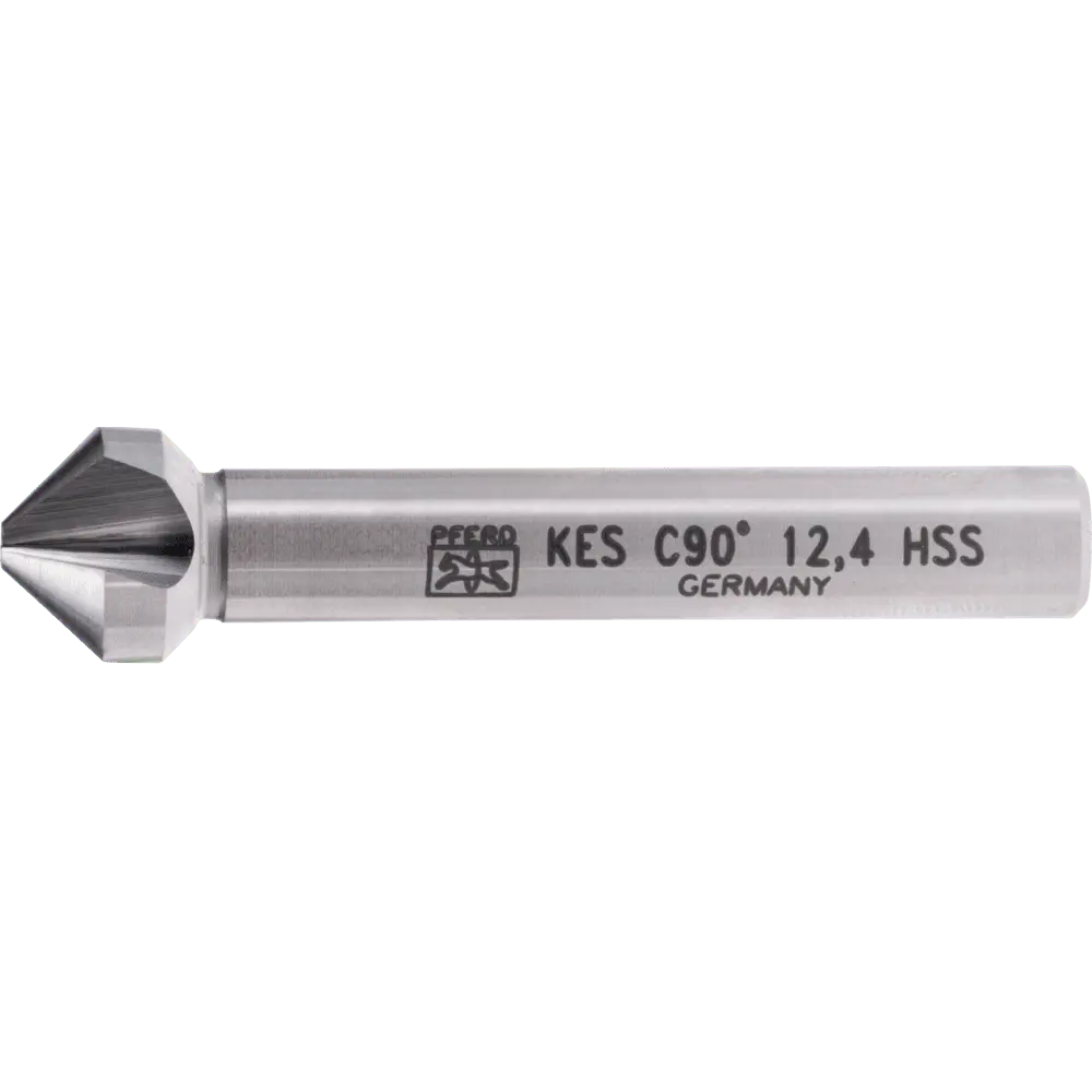 Produktfoto 1 von PFERD TOOLS HSS Kegel-und Entgratsenker 90° Ø 12,4 mm Schaft-Ø 8 mm DIN 335 C