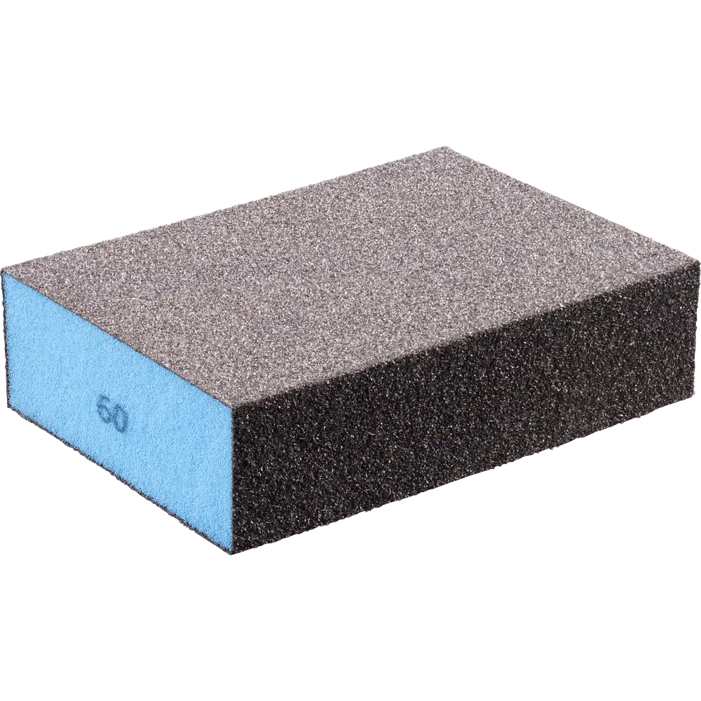 Produktfoto 1 von PFERD TOOLS Wasserfester Schleifschwamm 69x98x26 mm A60 vierseitig für universelle Anwendung, 5 Stk.