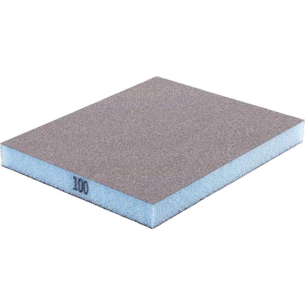 Produktfoto 1 von PFERD TOOLS Wasserfester Schleifschwamm 98x120x13 mm A100 zweiseitig für universelle Anwendung, 5 Stk.