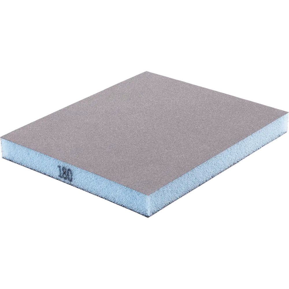 Produktfoto 1 von PFERD TOOLS Wasserfester Schleifschwamm 98x120x13 mm A180 zweiseitig für universelle Anwendung, 5 Stk.
