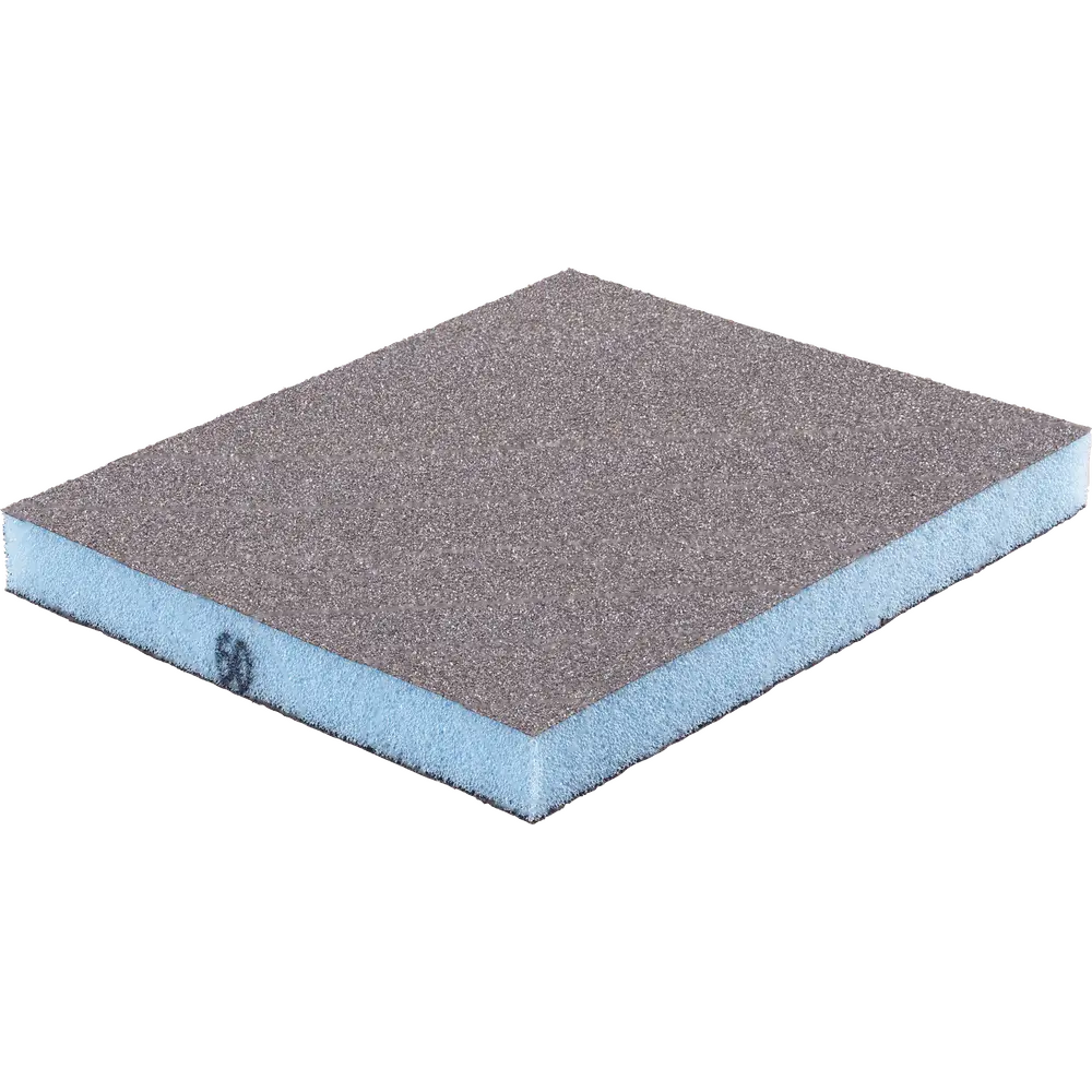 Produktfoto 1 von PFERD TOOLS Wasserfester Schleifschwamm 98x120x13 mm A60 zweiseitig für universelle Anwendung, 5 Stk.