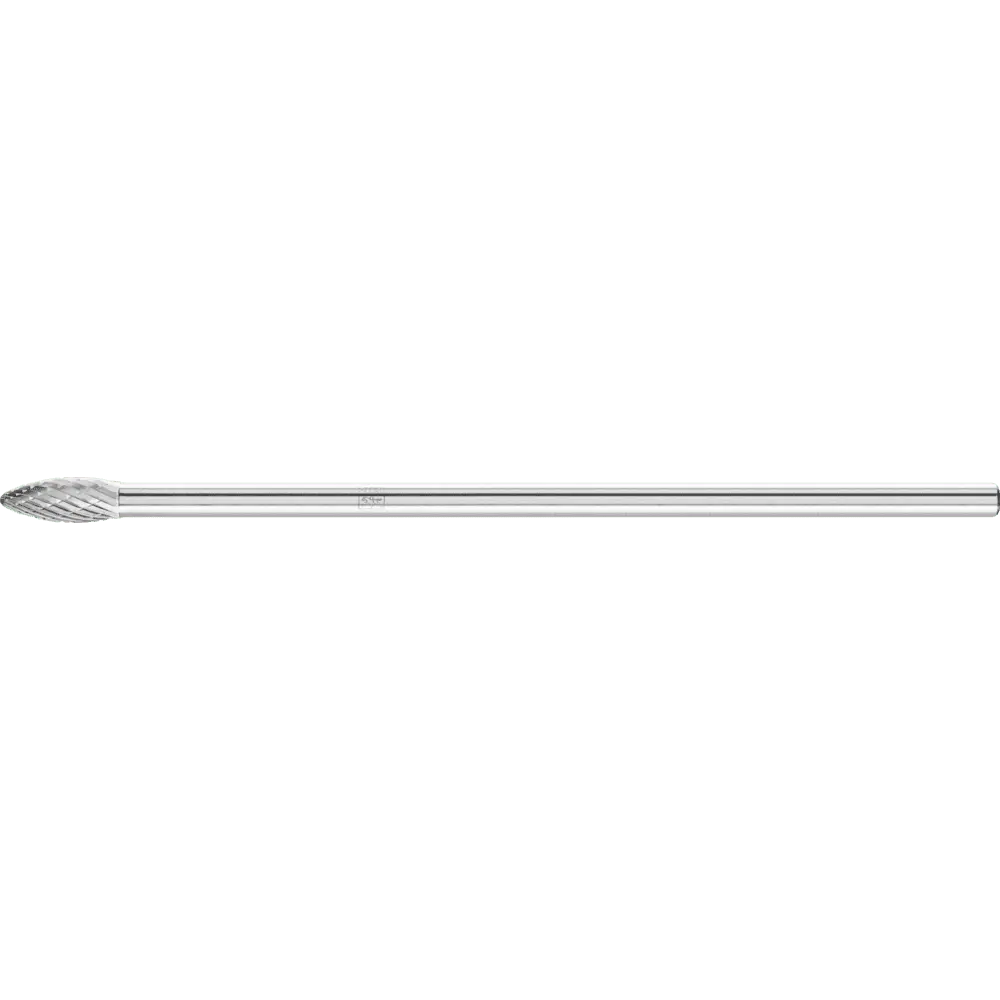 Produktfoto 1 von PFERD TOOLS Hartmetall Frässtift Flamme B Ø 08x20mm Schaft-Ø 6x150mm Z3P universal mittel kreuzverzahnt