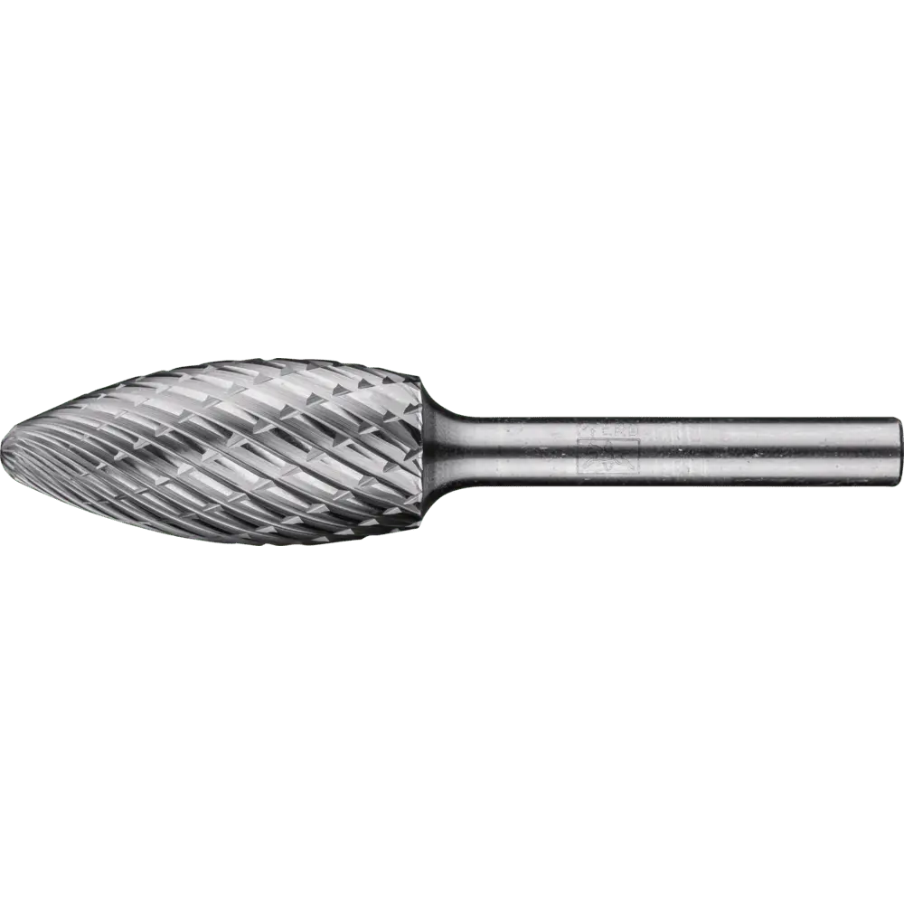 Produktfoto 1 von PFERD TOOLS Hartmetall Hochleistungsfrässtift ALLROUND Flamme B Ø 16x35 mm Schaft-Ø 6 mm universal grob