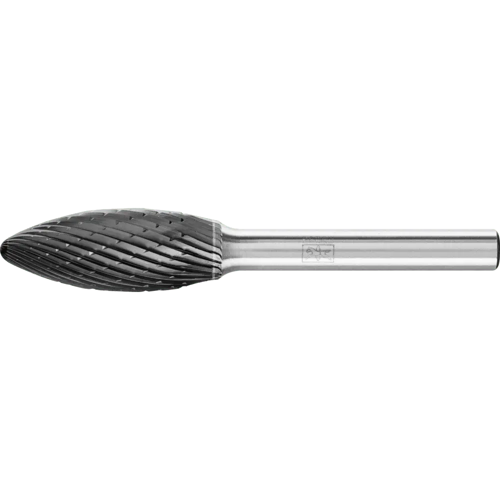 Produktfoto 1 von PFERD TOOLS Hartmetall Hochleistungsfrässtift Flamme B Ø 12x30mm Schaft-Ø 6 mm Z3P HICOAT universal