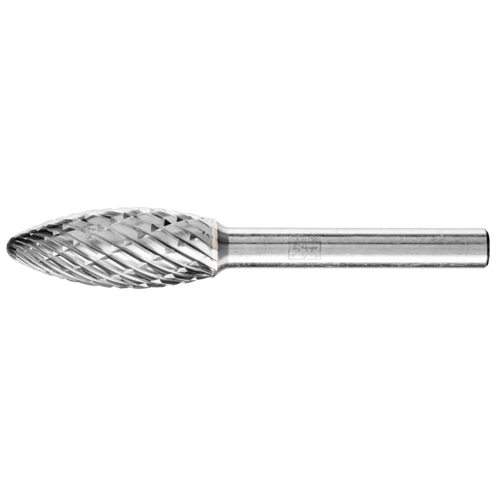 Produktfoto 1 von PFERD TOOLS Hartmetall Hochleistungsfrässtift ALLROUND Flamme B Ø 12x30mm Schaft-Ø 6 mm universal grob