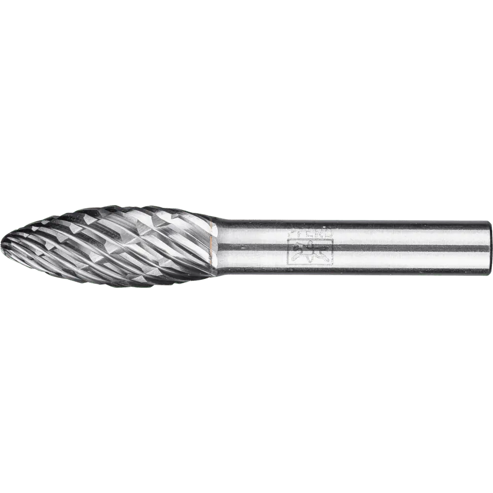 Produktfoto 1 von PFERD TOOLS Hartmetall Hochleistungsfrässtift CAST Flamme B Ø 12x30mm Schaft-Ø 8 mm für Gußeisen