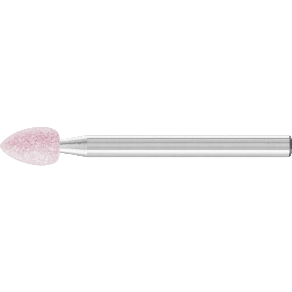 Produktfoto 1 von PFERD TOOLS STEEL EDGE Schleifstift Form B 45 Ø 5x8 mm Schaft-Ø 3 mm A100 für Stahl- und Stahlguss, 10 Stk.