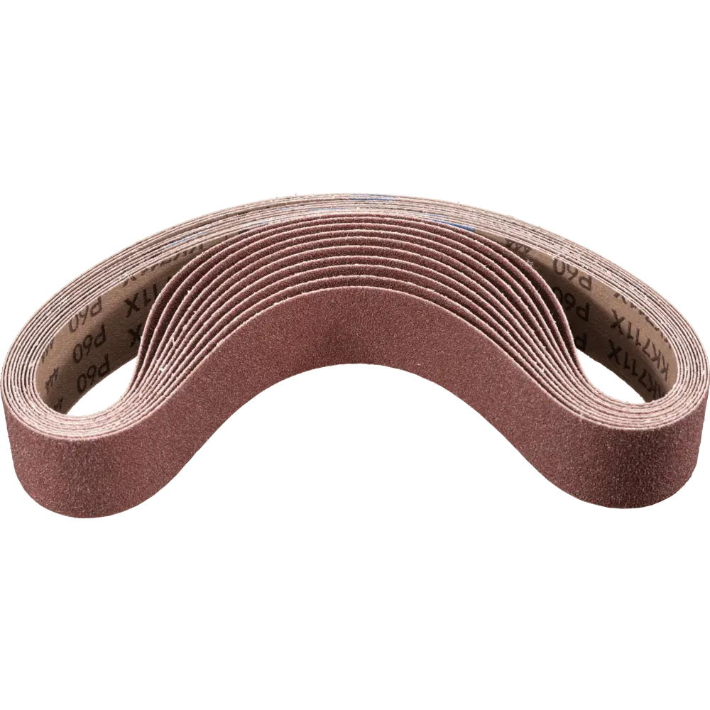 Produktfoto 1 von PFERD TOOLS Korund Schleifband BA 40x760 mm A60 für universelle Anwendung mit Rohrbandschleifer, 10 Stk.