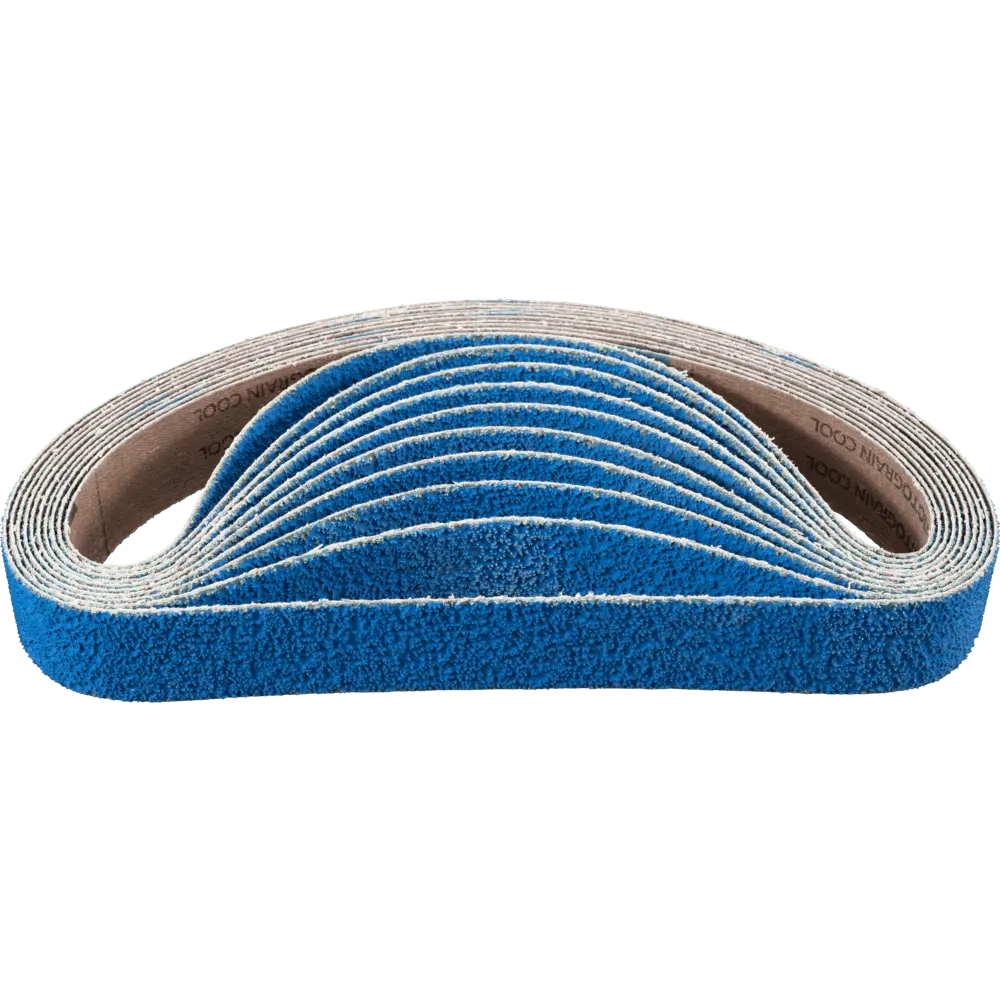 Produktfoto 1 von PFERD TOOLS VICTOGRAIN Schleifband BA 40x820 mm VICTOGRAIN-COOL36 für extrem hohen Abtrag mit Rohrbandschleifer, 10 Stk.