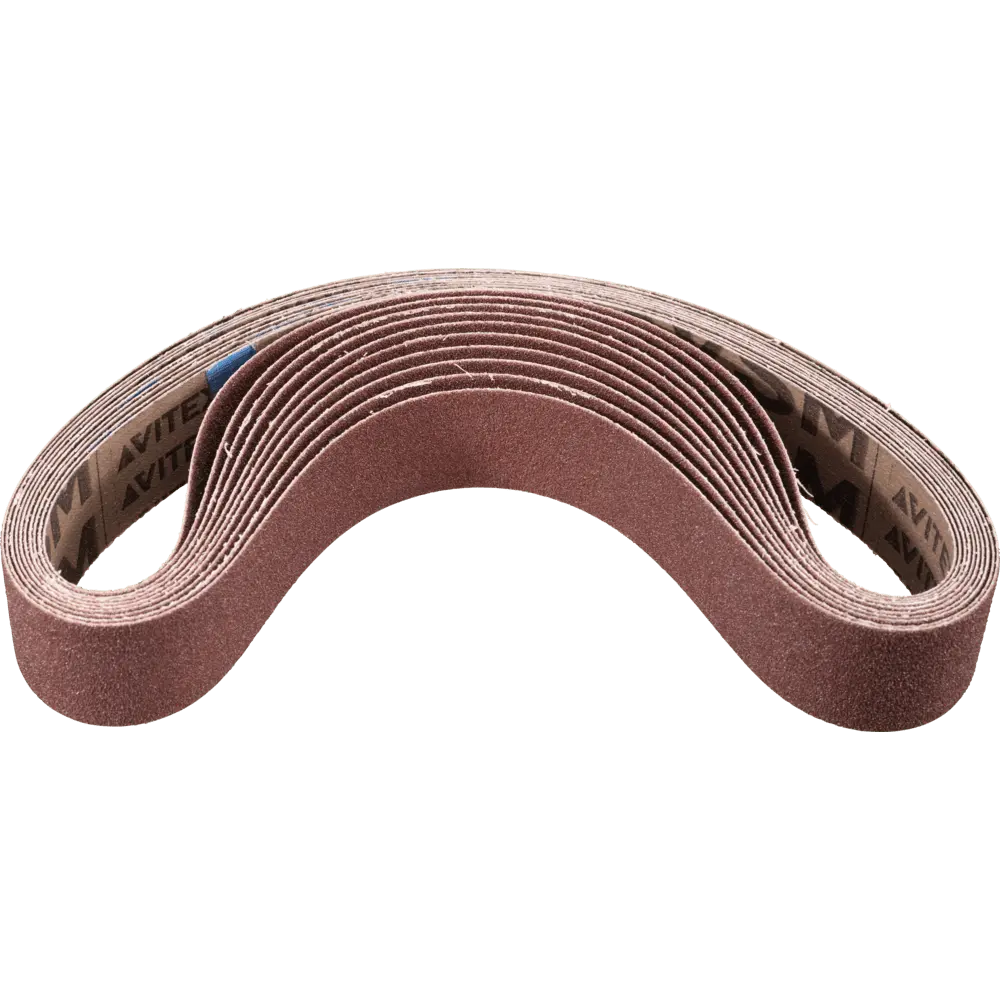 Produktfoto 1 von PFERD TOOLS Korund Schleifband BA 40x820 mm A60 für universelle Anwendung mit Rohrbandschleifer, 10 Stk.