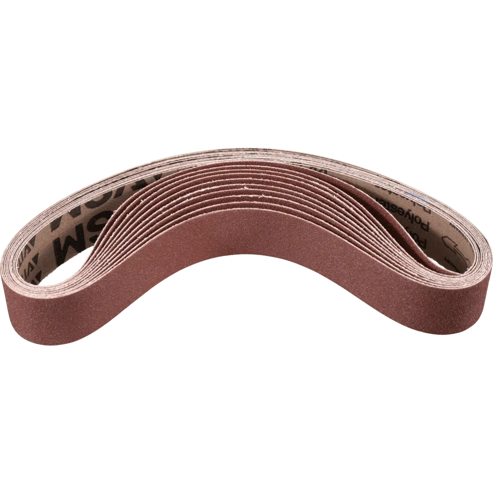 Produktfoto 1 von PFERD TOOLS Korund Schleifband BA 40x820 mm A80 für universelle Anwendung mit Rohrbandschleifer, 10 Stk.