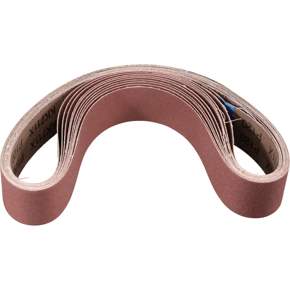Produktfoto 1 von PFERD TOOLS Korund Schleifband BA 40x820 mm A120 für universelle Anwendung mit Rohrbandschleifer, 10 Stk.