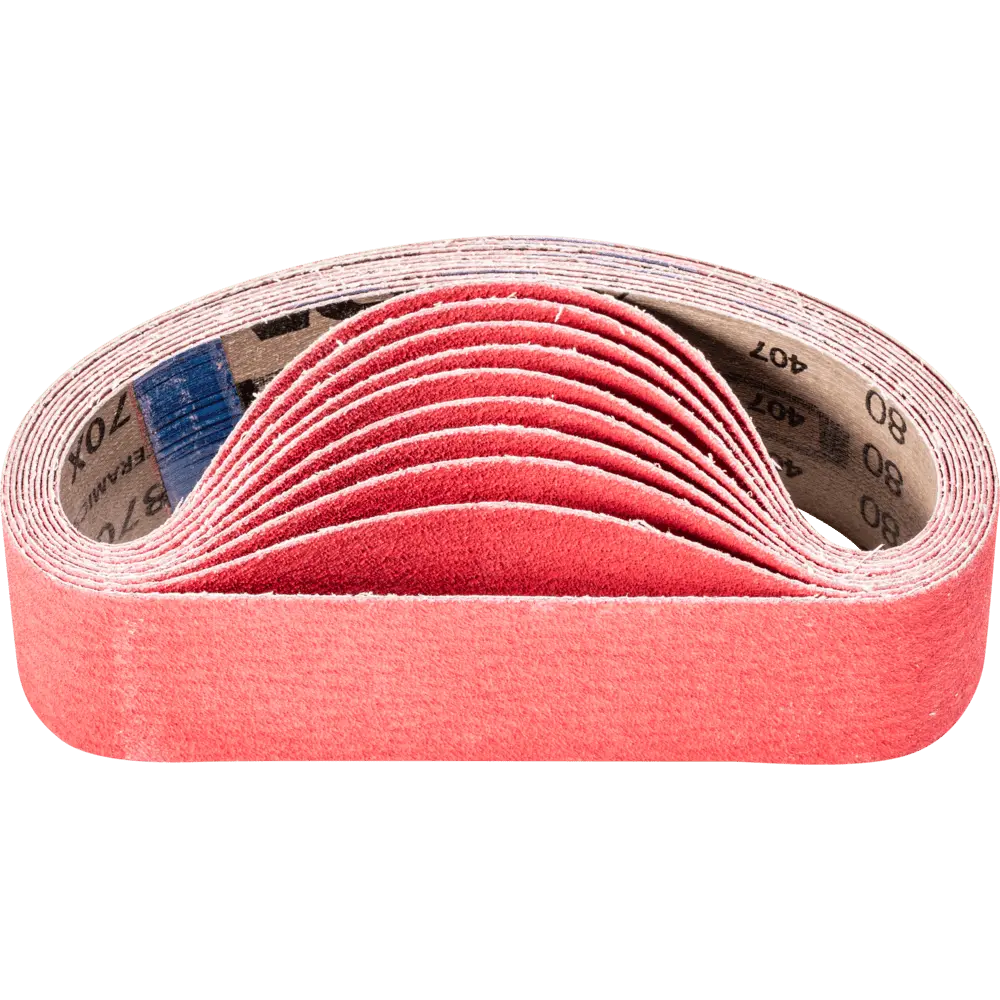 PFERD TOOLS Keramikkorn Schleifband BA 50x450mm CO-COOL80 für Edelstahl-Schliff mit Rohrbandschleifer, 20 Stk.