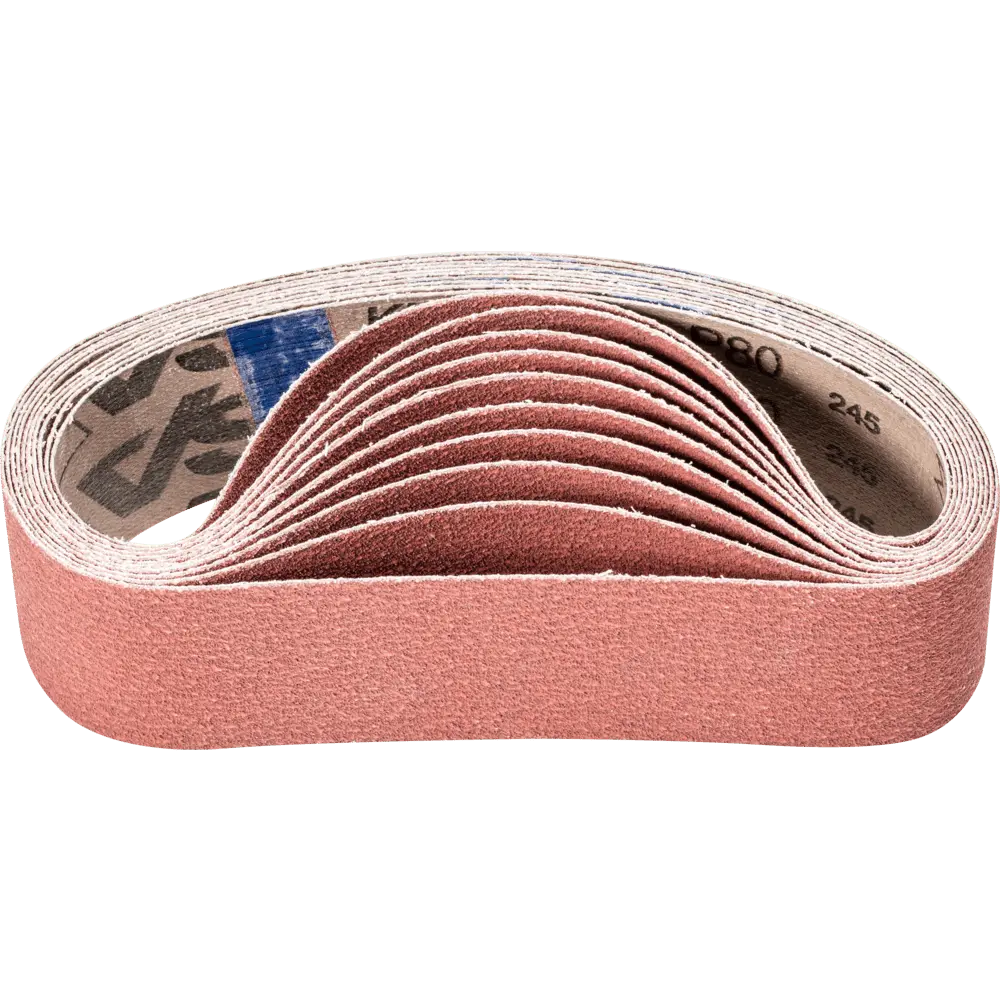 Produktfoto 1 von PFERD TOOLS Korund Schleifband BA 50x450mm A-COOL80 für Edelstahl-Schliff mit Rohrbandschleifer, 20 Stk.