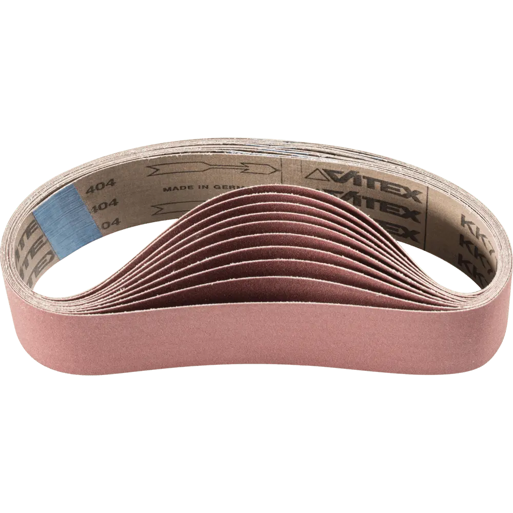 Produktfoto 1 von PFERD TOOLS Korund Schleifband BA 50x450mm A240 für universelle Anwendung mit Rohrbandschleifer, 20 Stk.