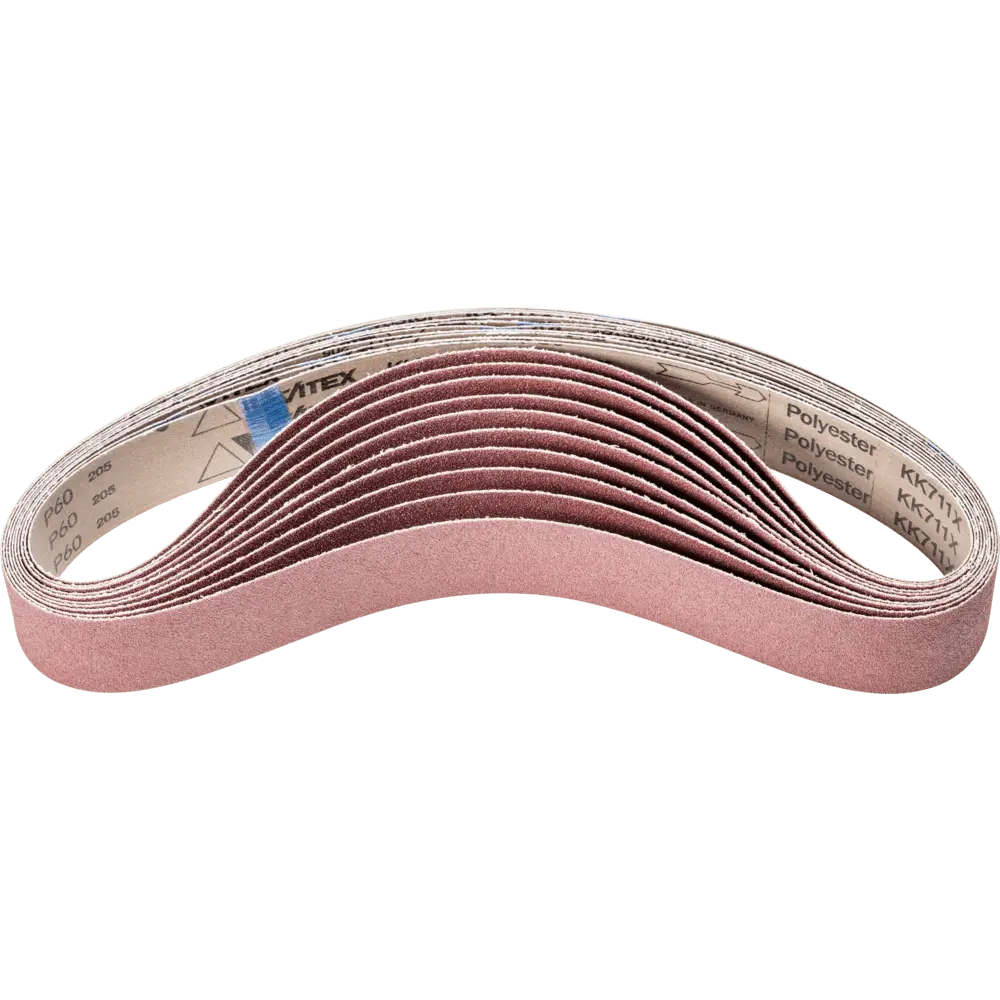 Produktfoto 1 von PFERD TOOLS Korund Schleifband BA 50x1000mm A60 für universelle Anwendung mit Bandschleifer, 10 Stk.