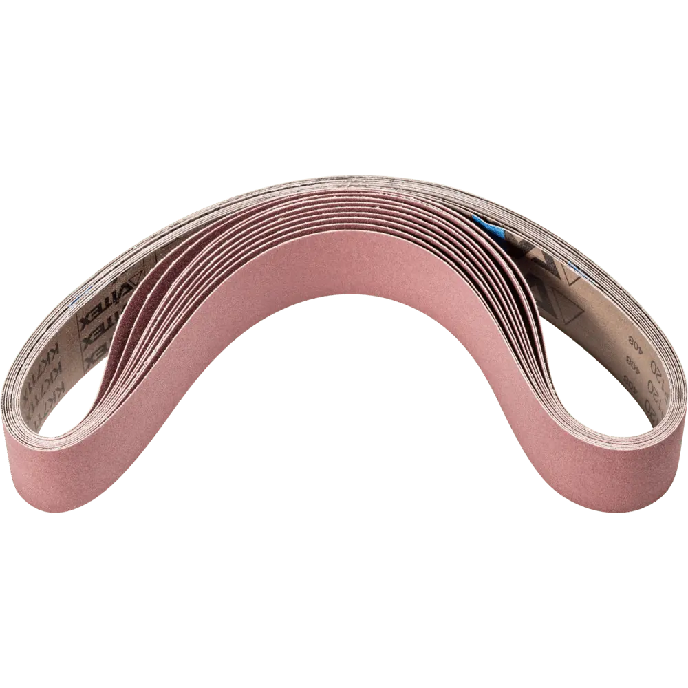 Produktfoto 1 von PFERD TOOLS Korund Schleifband BA 50x1000mm A120 für universelle Anwendung mit Bandschleifer, 10 Stk.