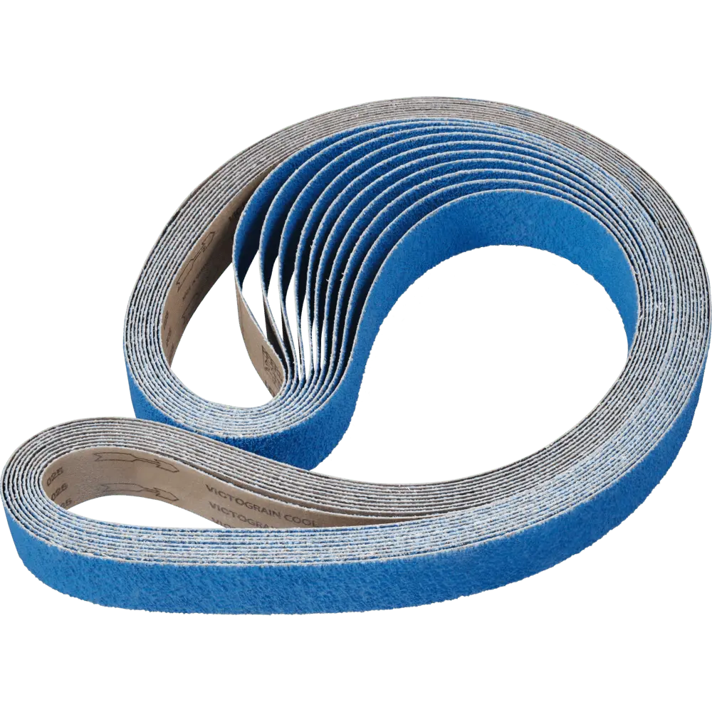 Produktfoto 1 von PFERD TOOLS VICTOGRAIN-COOL Schleifband BA 50x2000 mm A 36 für extrem hohen Abtrag mit Bandschleifer, 10 Stk.