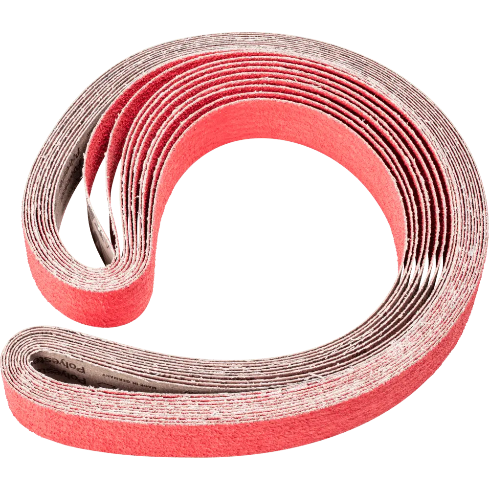 Produktfoto 1 von PFERD TOOLS Keramikkorn Schleifband BA 50x2000mm CO-COOL36 für Edelstahl-Schliff mit Bandschleifer, 10 Stk.