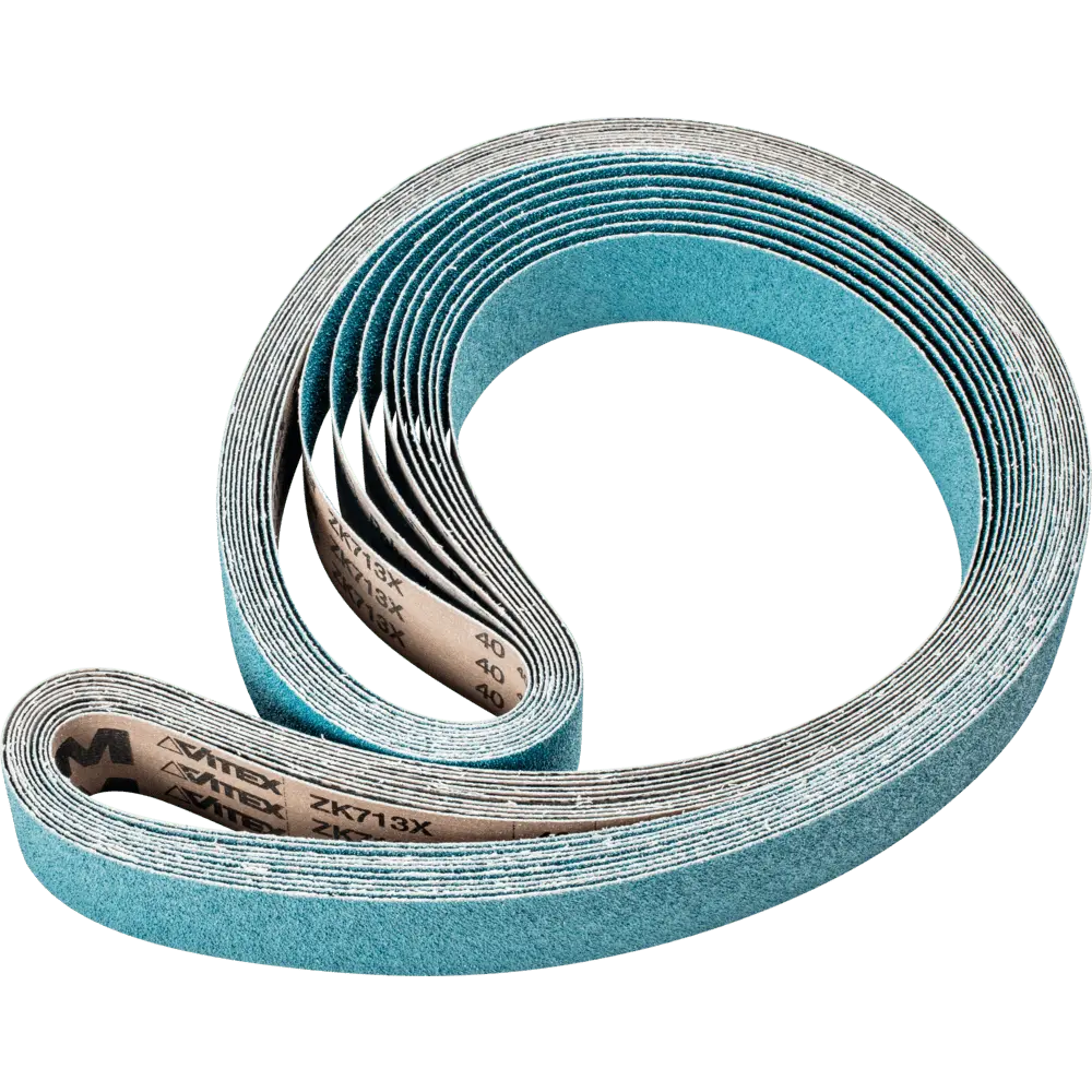 Produktfoto 1 von PFERD TOOLS Zirkon Schleifband BA 50x2000mm Z40 für hohen Abtrag mit Bandschleifer, 10 Stk.