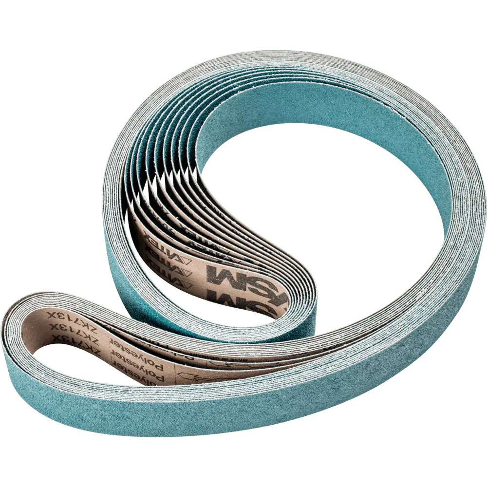 Produktfoto 1 von PFERD TOOLS Zirkon Schleifband BA 50x2000mm Z60 für hohen Abtrag mit Bandschleifer, 10 Stk.