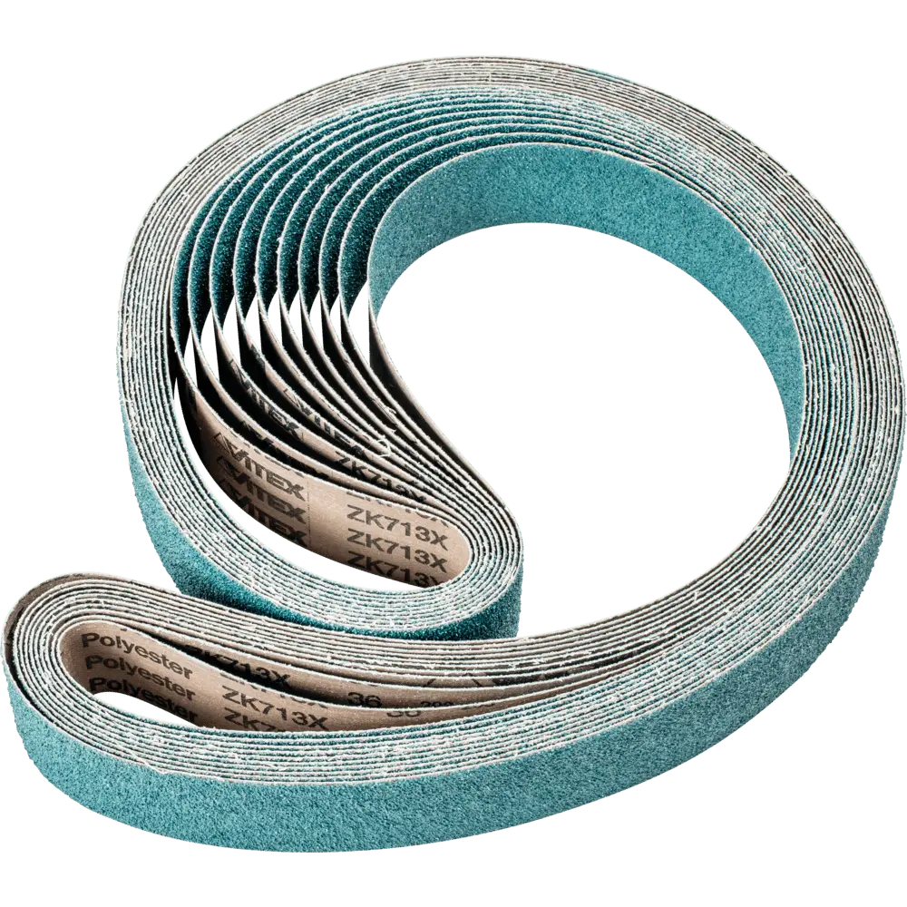 Produktfoto 1 von PFERD TOOLS Zirkon Schleifband BA 50x2000mm Z36 für hohen Abtrag mit Bandschleifer, 10 Stk.