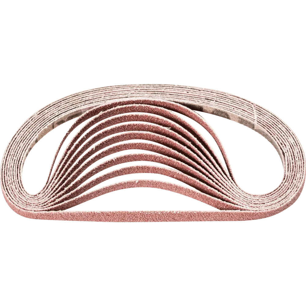 Produktfoto 1 von PFERD TOOLS Korund Schleifband BA 6x305 mm A80 für universelle Anwendung mit Bandschleifer (100), 100 Stk.
